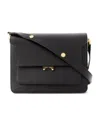 Marni Trunk Shoulder Bag In Black