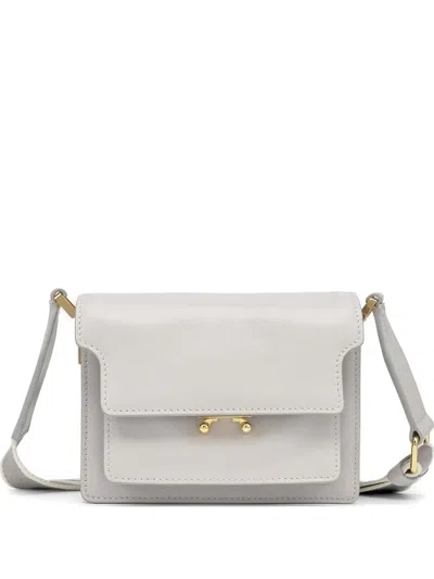Marni Trunk Shoulder Bag In Gray