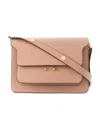 Marni Trunk Shoulder Bag In Nude