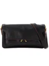 Marni Trunk Soft Ew Crossbody -  - Black - Leather In Black