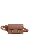 Marni Trunkaroo Belt Bag In Brown