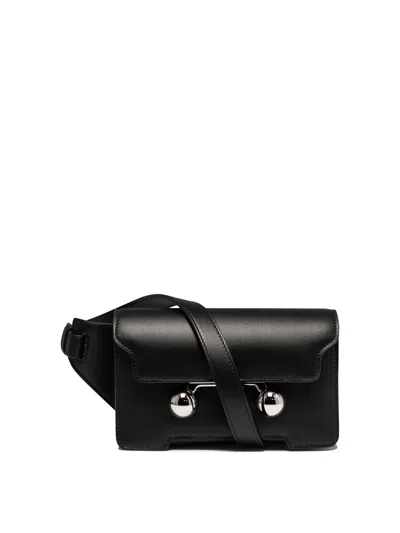 Marni Trunkaroo Leather Crossbody Bag