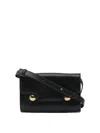 Marni Trunkaroo Flap Pochette Crossbody Bag In Black