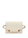 Marni Trunkaroo Leather Belt Bag In Nude