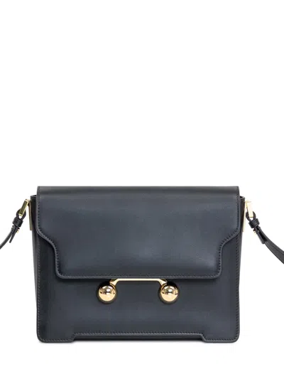 Marni Trunkaroo Medium Bag In Black