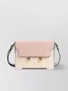 Marni Womens Zo878 Trunkaroo Colour-block Medium Leather Shoulder Bag