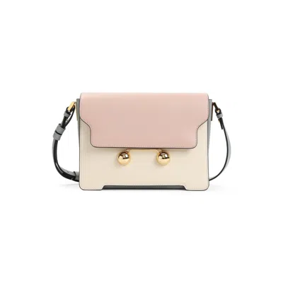 Marni Trunkaroo Medium Shoulder Bag In Brown