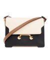 Marni Medium Trunkaroo Shoulder Bag In White
