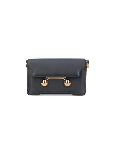 Marni Trunkaroo Mini Bag In Black