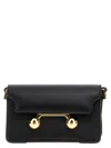 Marni Trunkaroo Leather Mini Bag In Black