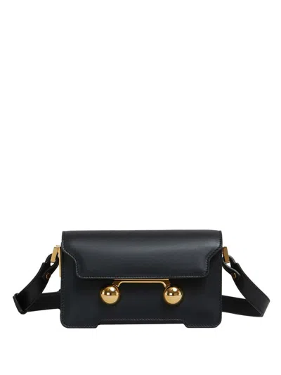 Marni Trunkaroo Mini Shoulder Bags In Black