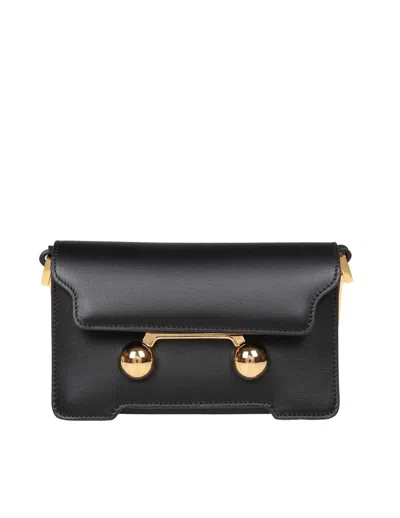 MARNI MARNI TRUNKAROO RECTANGULAR LEATHER SHOULDER BAG