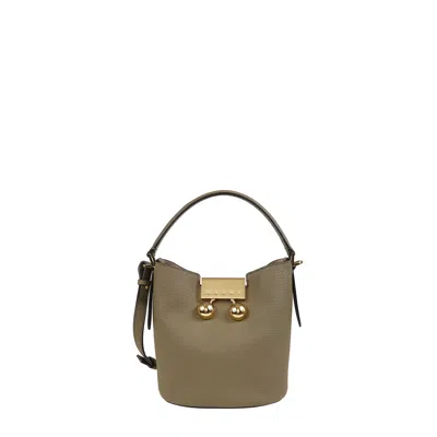 Marni Trunkaroo Shoulder Bag In Green
