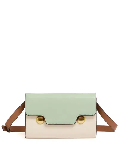 Marni Trunkaroo Shoulder Bag In Neutrals