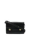 Marni Trunkaroo Flap Pochette Crossbody Bag In Black