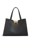 Marni Leather Trunkaroo Shoulder Bag In Black