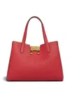 Marni Trunkaroo Tote Bag In Red