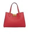 Marni Trunkaroo Tote Handbag In Red