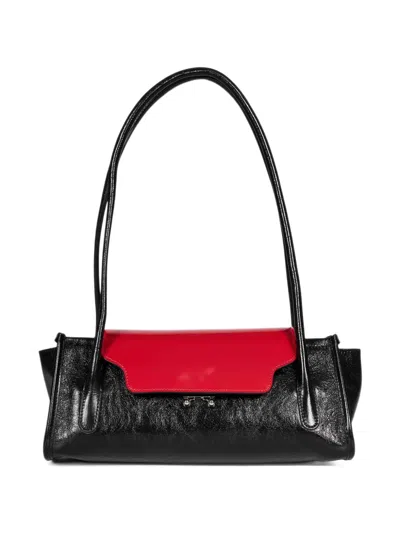 Marni Trunkette Shoulder Bag In Black