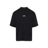 Marni Brand Label T-shirt In Black