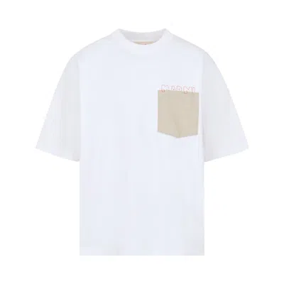 Pre-owned Marni T-shirt 'lily White' | Men's Size 48
