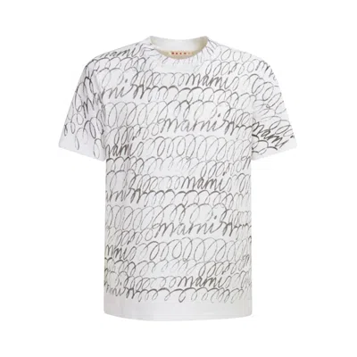 Pre-owned Marni T-shirt 'lily White' | Men's Size 54
