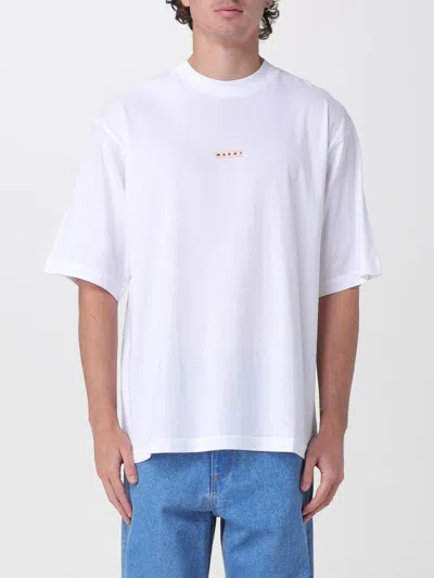 Marni T-shirt Men In White