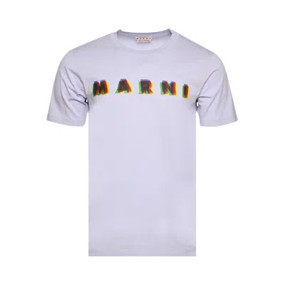 Pre-owned Marni T-shirt 'thistle' | White | Men's Size 56