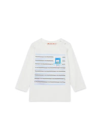Marni T-shirt In White