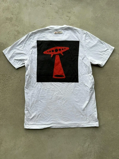 Pre-owned Marni Tshirt In White