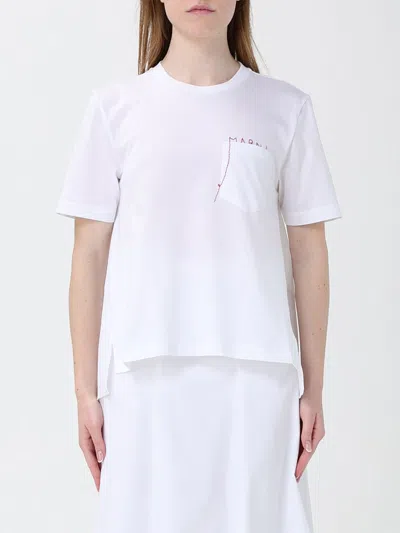 Marni T-shirt  Woman Color White In Multi