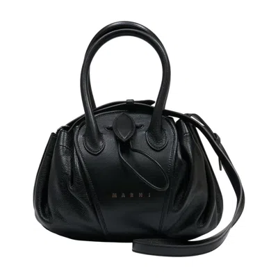 Marni Tulipea Small Purse -  - Leather - Black