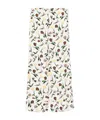 Marni Tulips-hares-print Trousers In White