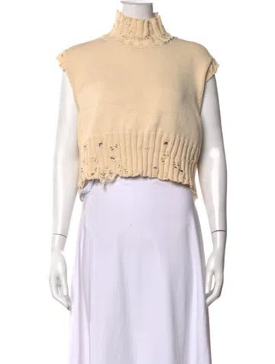 Pre-owned Marni Turtleneck Sweater In Neutrals