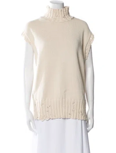 Pre-owned Marni Turtleneck Sweater W/ Tags In Neutral