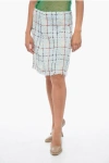 Marni Tweed A-line Miniskirt