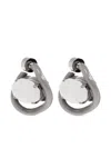 Marni Twisted Earrings In Grey