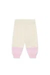 Marni Two-tone Fleece Jogger Pants In Yellow