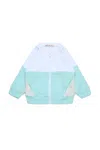 Marni Felpa Full Zip Bicolor In White
