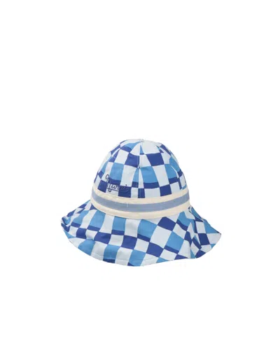 Marni Two Tone Hats In Blue
