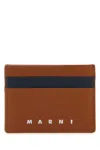 Marni Two-tone Leather Cardholder