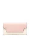 Marni Two-tone Leather Keyholder In Neutrals