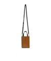 Marni Two-tone Leather Tote Bag In Brown