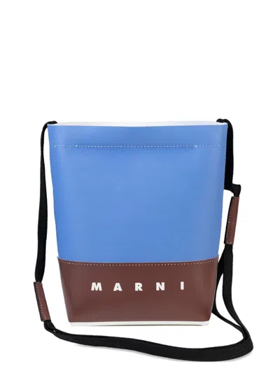 MARNI TWO-TONE SHOULDER BAG
