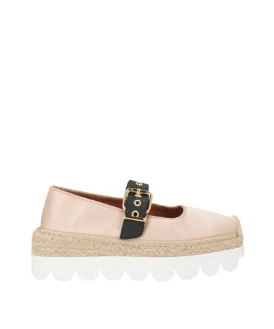 Marni Two-color Canvas Sandals In Neutral