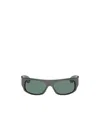 Marni Gray Uailus Sunglasses In Green