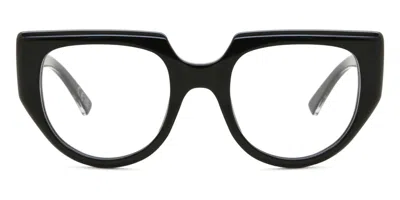 Marni Uluru Blonde Havana Men's Glasses, Black, Size 53
