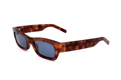 Marni Unisex 50mm Blonde Havana Sunglasses In Brown
