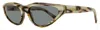 Marni Unisex Wrap-around Sunglasses Mavericks 0cs Starshell 60mm In Green