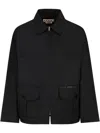 Marni Cropped Men's Jacket Large Pockets In Black